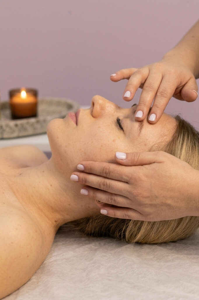 face, jaw, scalp, neck, and décolleté massage, San Ramon, Contra Costa County, California